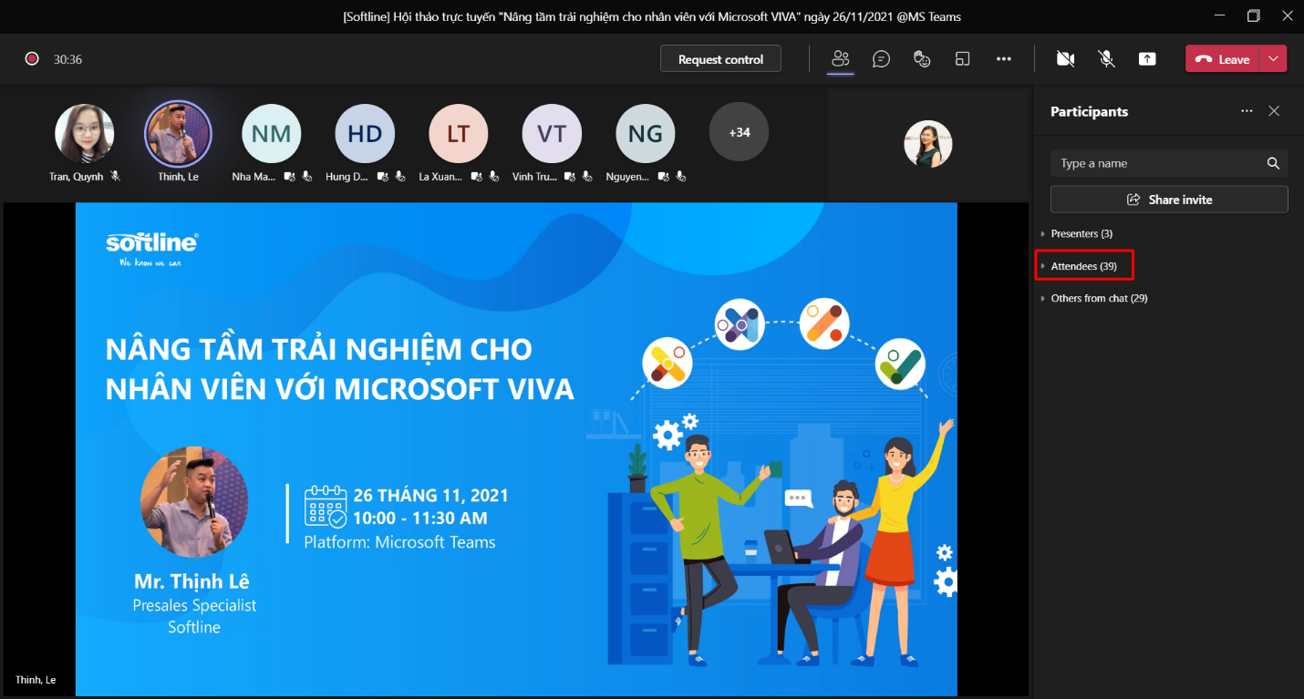 Microsoft VIVA webinar